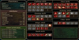 Gothic 3 Stats